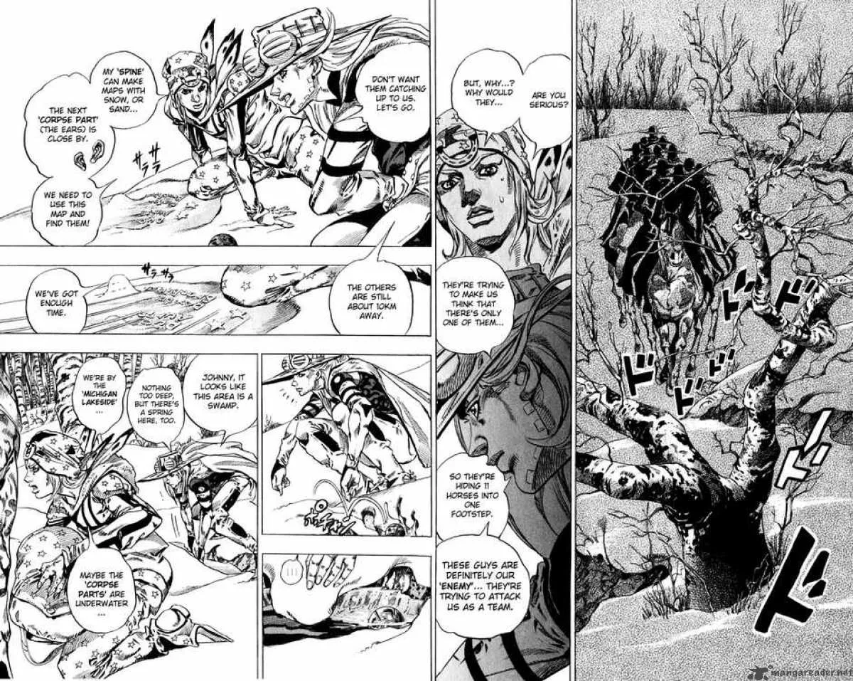 JoJos Bizarre Adventure - Steel Ball Run Chapter 45 page 19