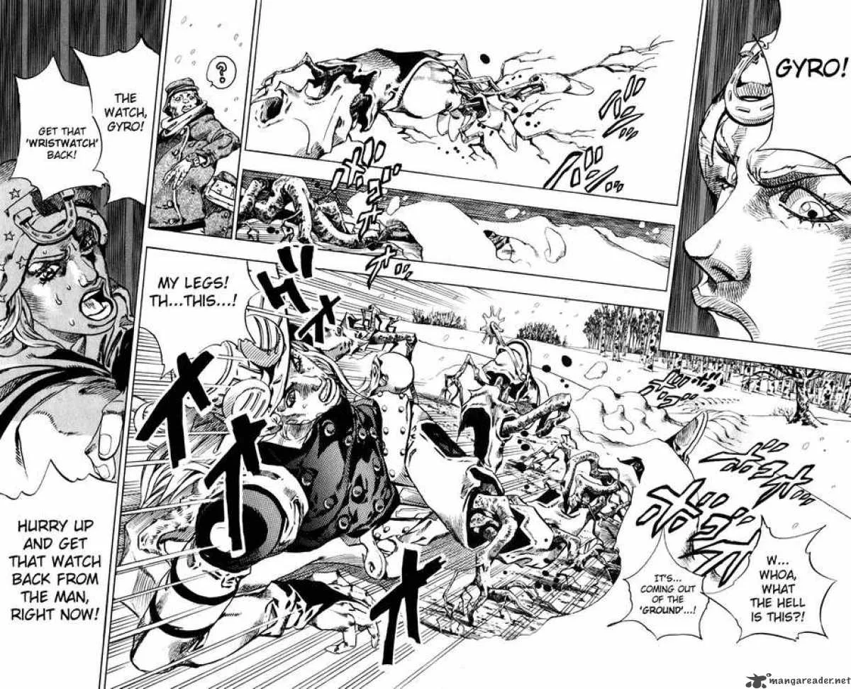 JoJos Bizarre Adventure - Steel Ball Run Chapter 46 page 14