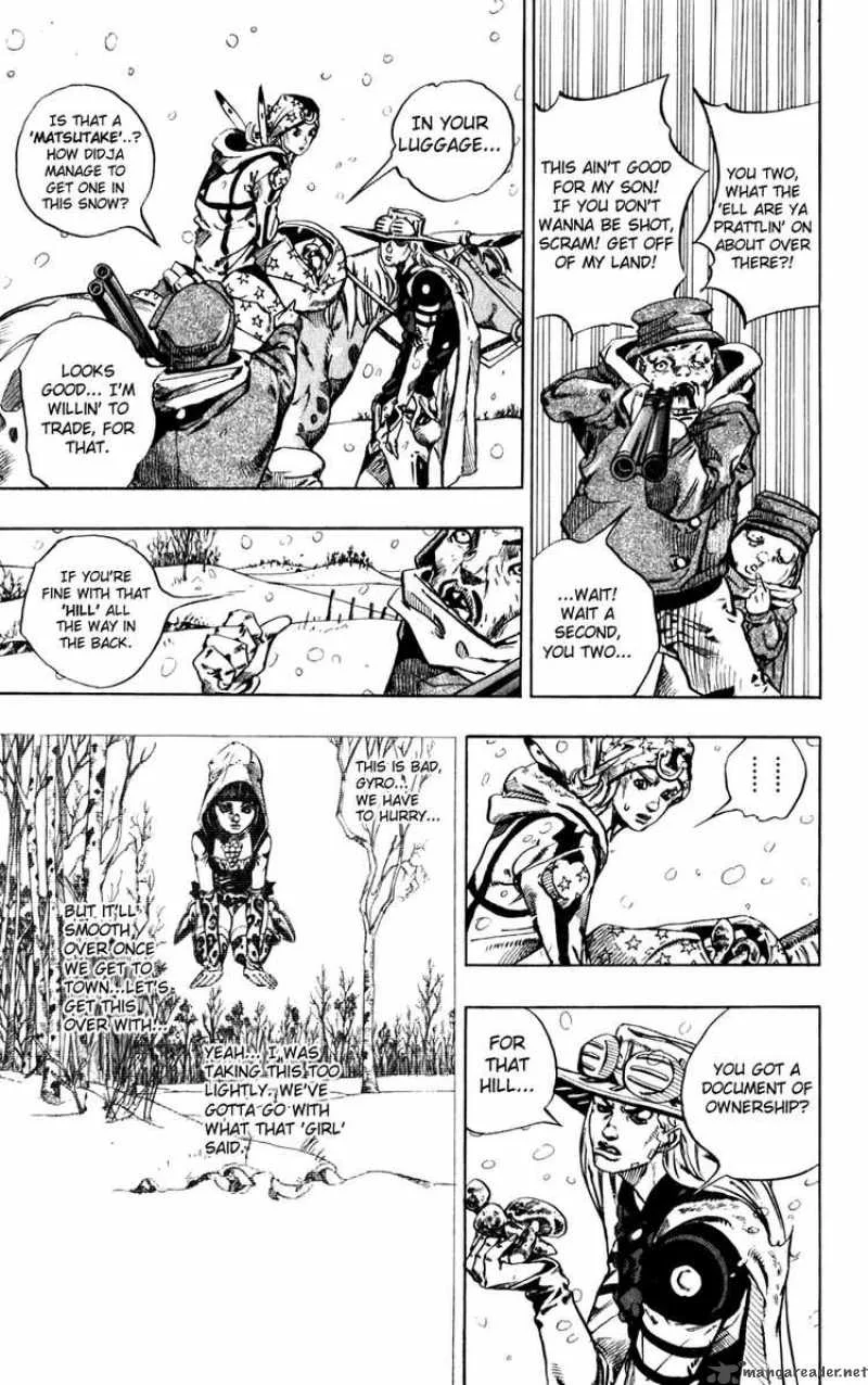 JoJos Bizarre Adventure - Steel Ball Run Chapter 46 page 21