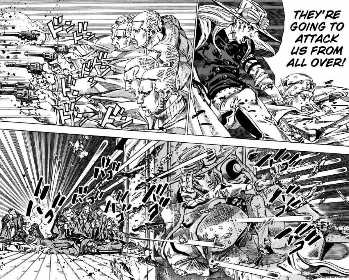 JoJos Bizarre Adventure - Steel Ball Run Chapter 47 page 11