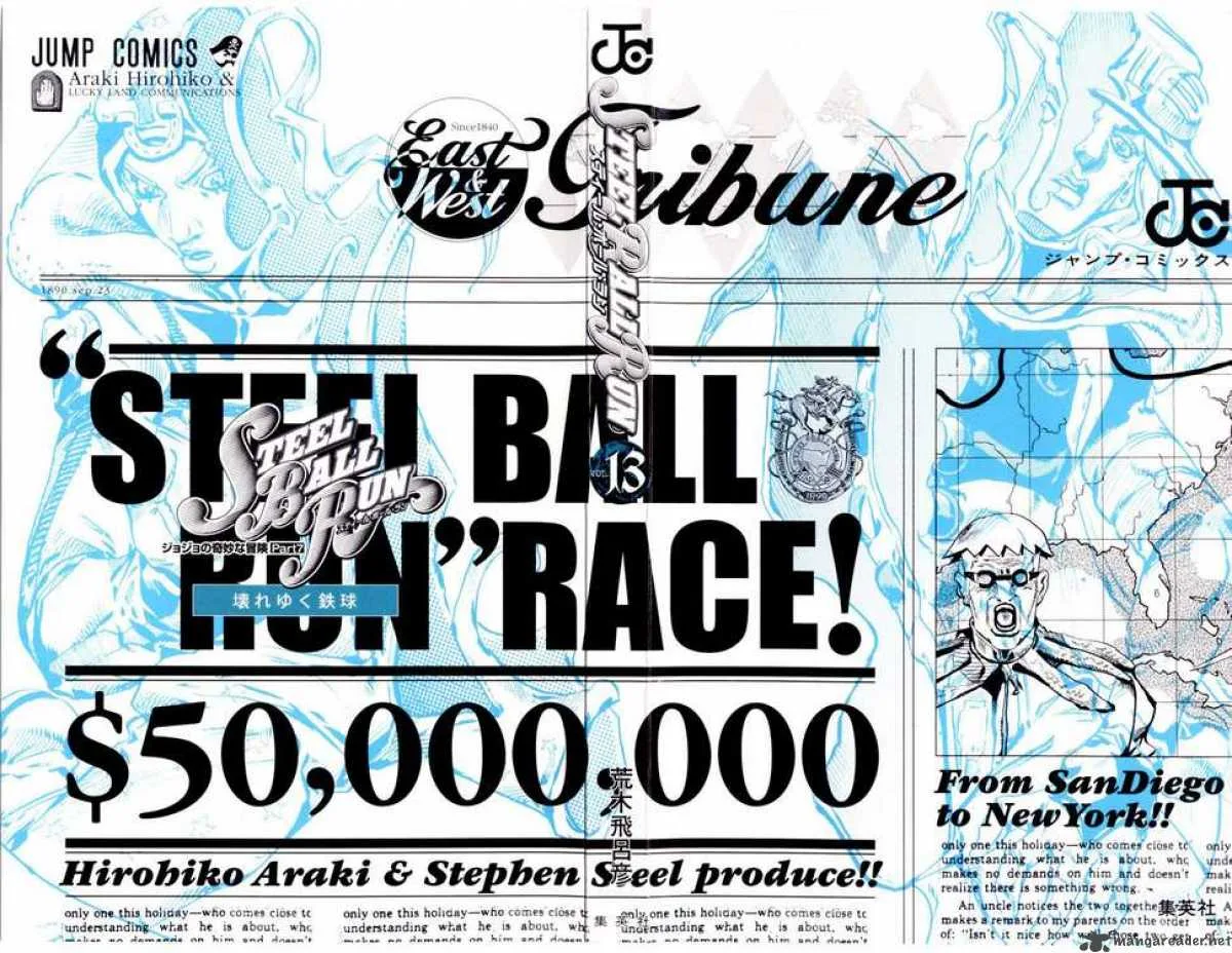 JoJos Bizarre Adventure - Steel Ball Run Chapter 49 page 1