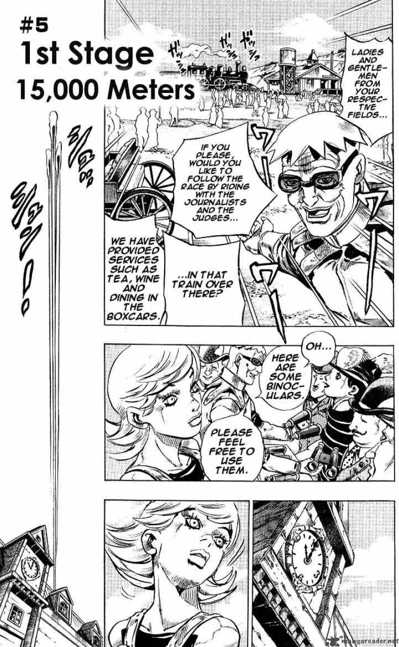 JoJos Bizarre Adventure - Steel Ball Run Chapter 5 page 1