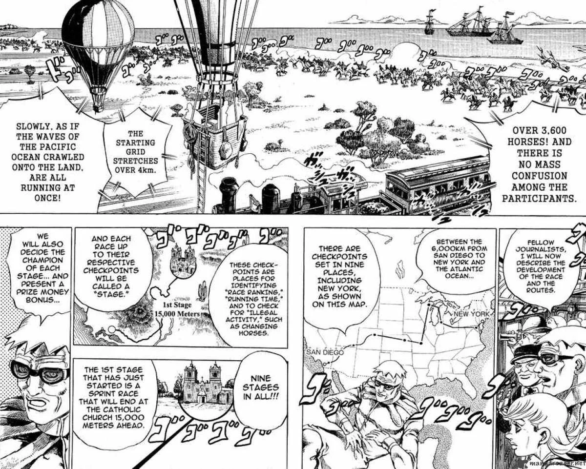 JoJos Bizarre Adventure - Steel Ball Run Chapter 5 page 3