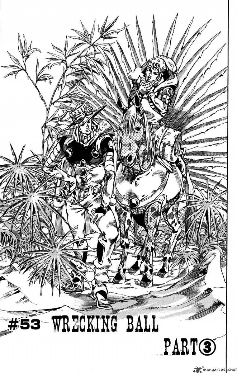 JoJos Bizarre Adventure - Steel Ball Run Chapter 53 page 2