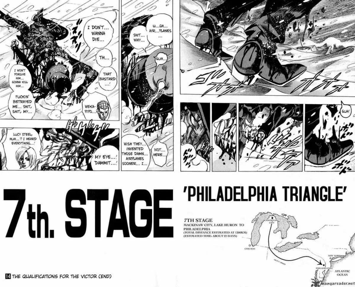 JoJos Bizarre Adventure - Steel Ball Run Chapter 55 page 27