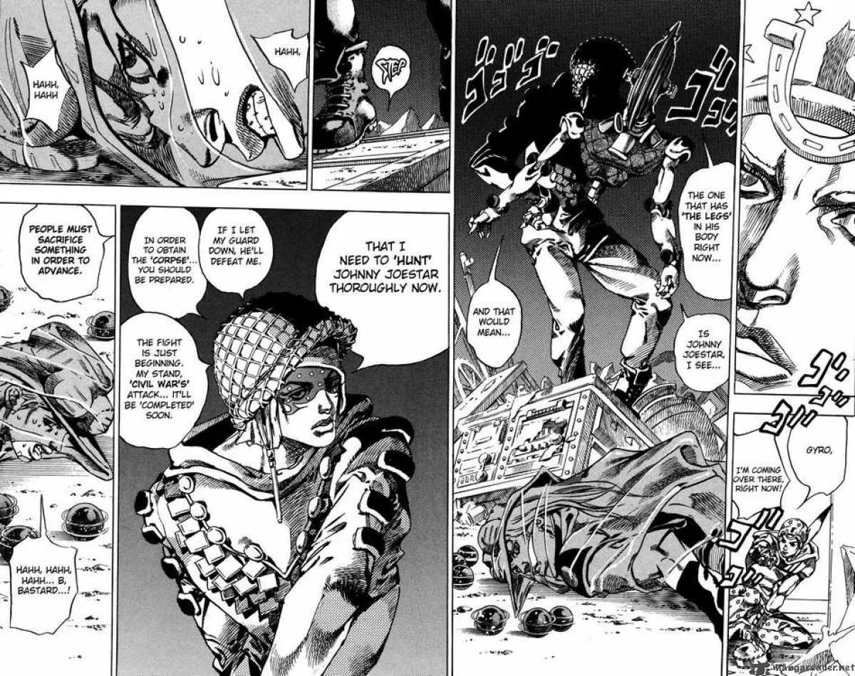 JoJos Bizarre Adventure - Steel Ball Run Chapter 58 page 9
