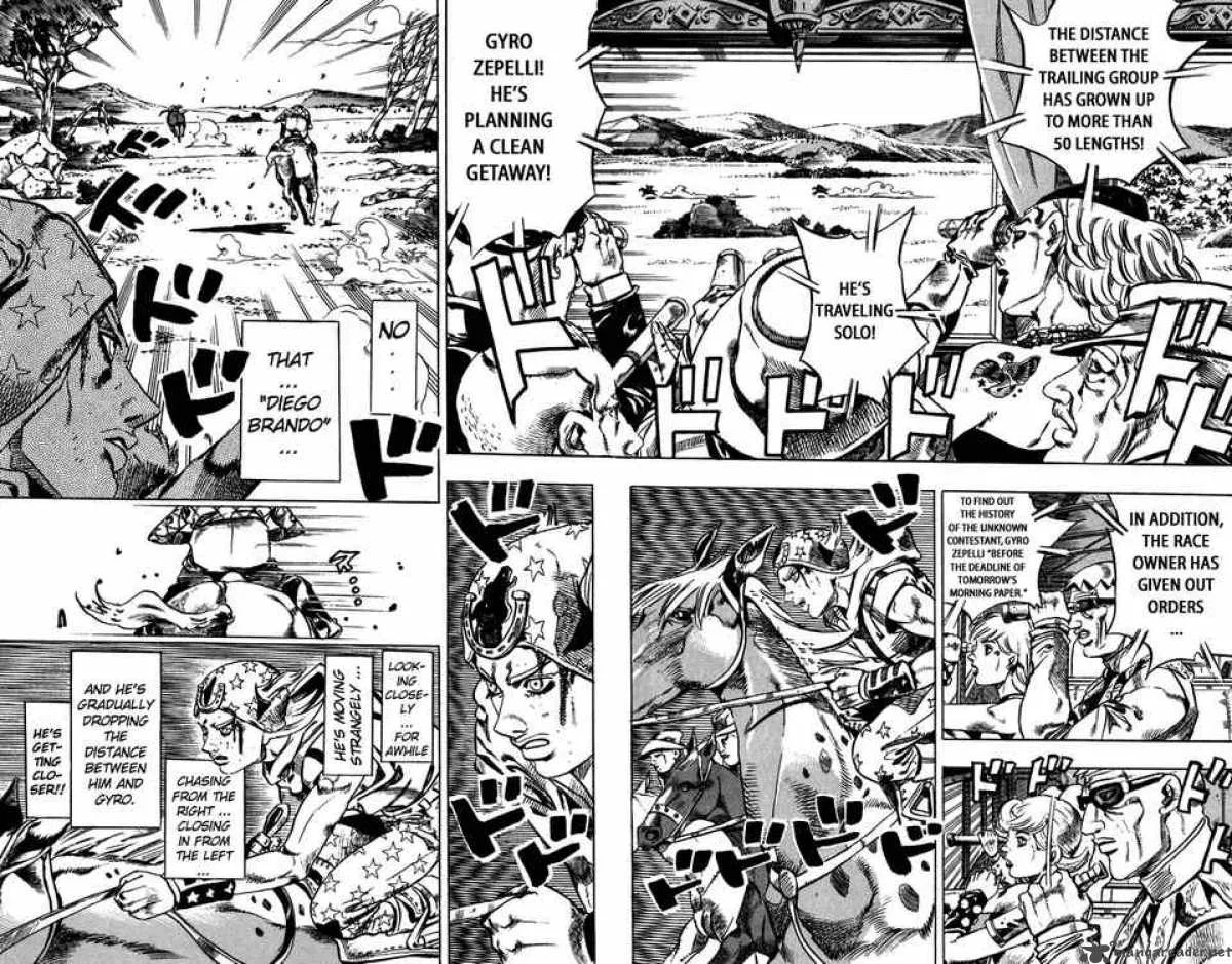 JoJos Bizarre Adventure - Steel Ball Run Chapter 6 page 4