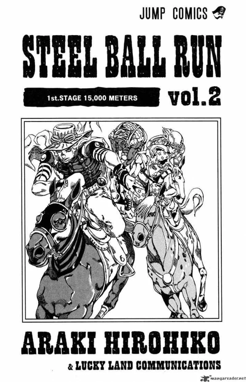 JoJos Bizarre Adventure - Steel Ball Run Chapter 6 page 1