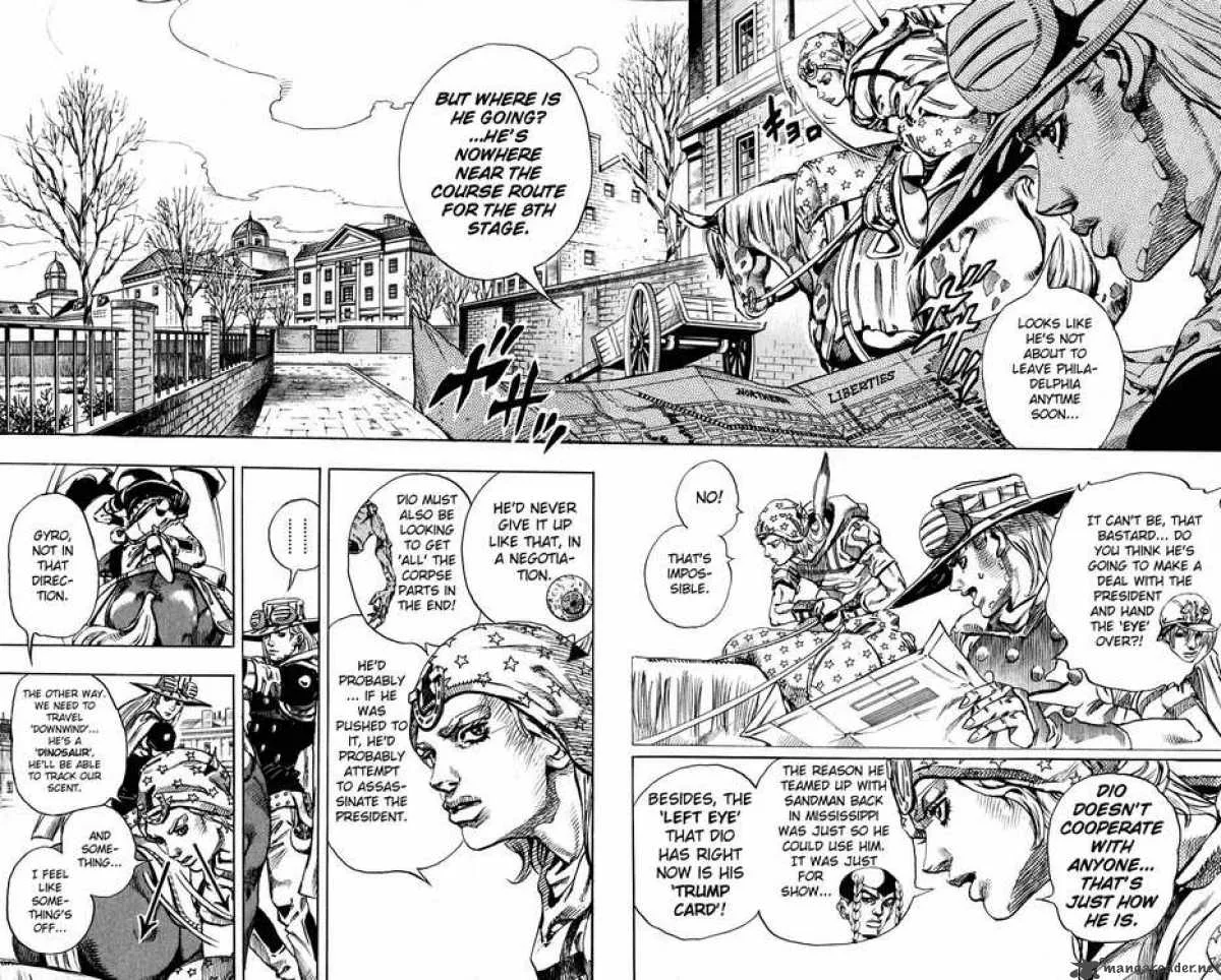 JoJos Bizarre Adventure - Steel Ball Run Chapter 64 page 11