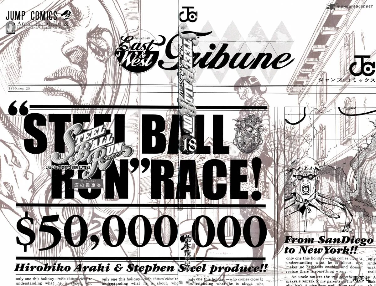 JoJos Bizarre Adventure - Steel Ball Run Chapter 69 page 2