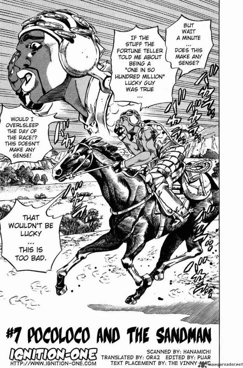 JoJos Bizarre Adventure - Steel Ball Run Chapter 7 page 1