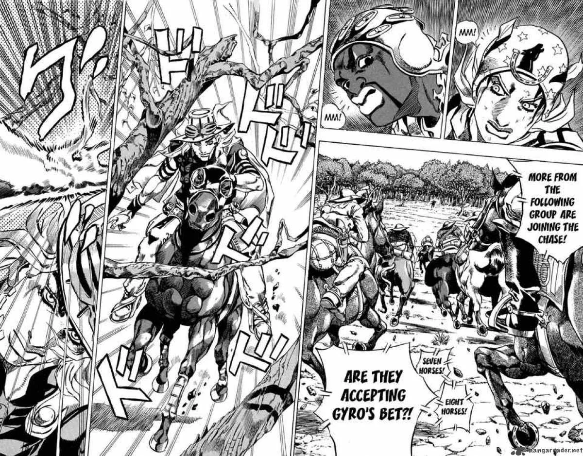 JoJos Bizarre Adventure - Steel Ball Run Chapter 7 page 21