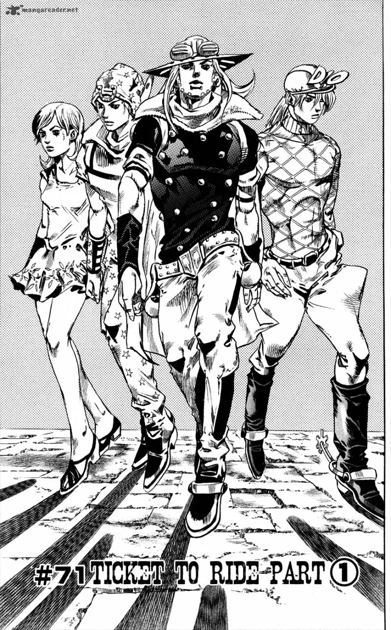 JoJos Bizarre Adventure - Steel Ball Run Chapter 71 page 2