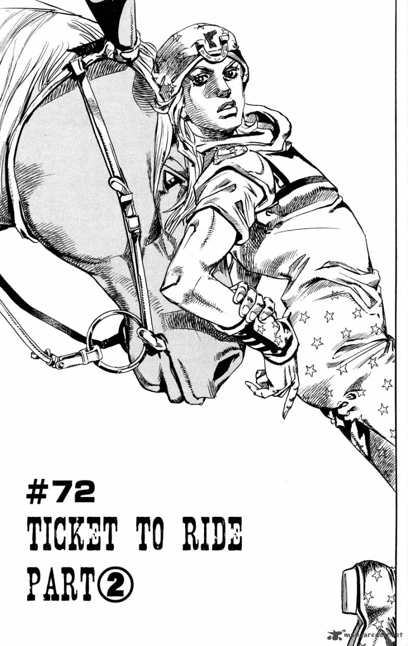 JoJos Bizarre Adventure - Steel Ball Run Chapter 72 page 2