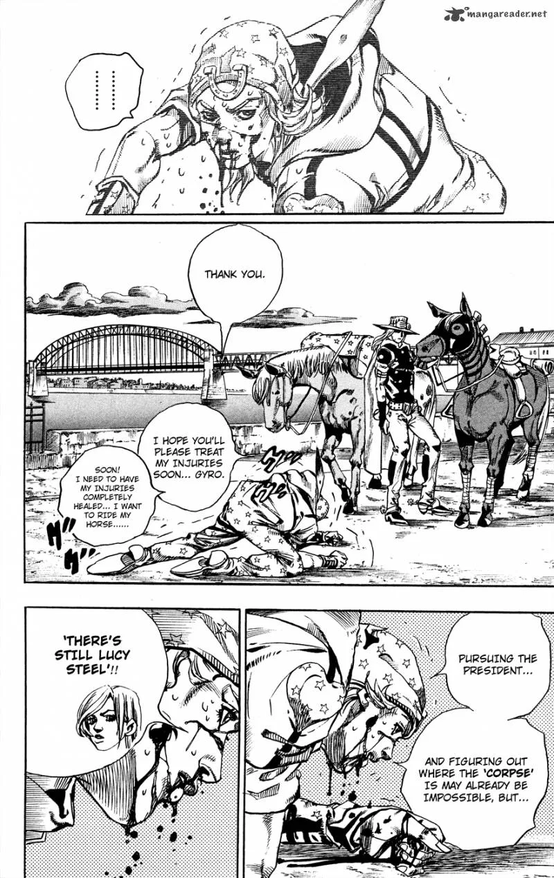 JoJos Bizarre Adventure - Steel Ball Run Chapter 72 page 23
