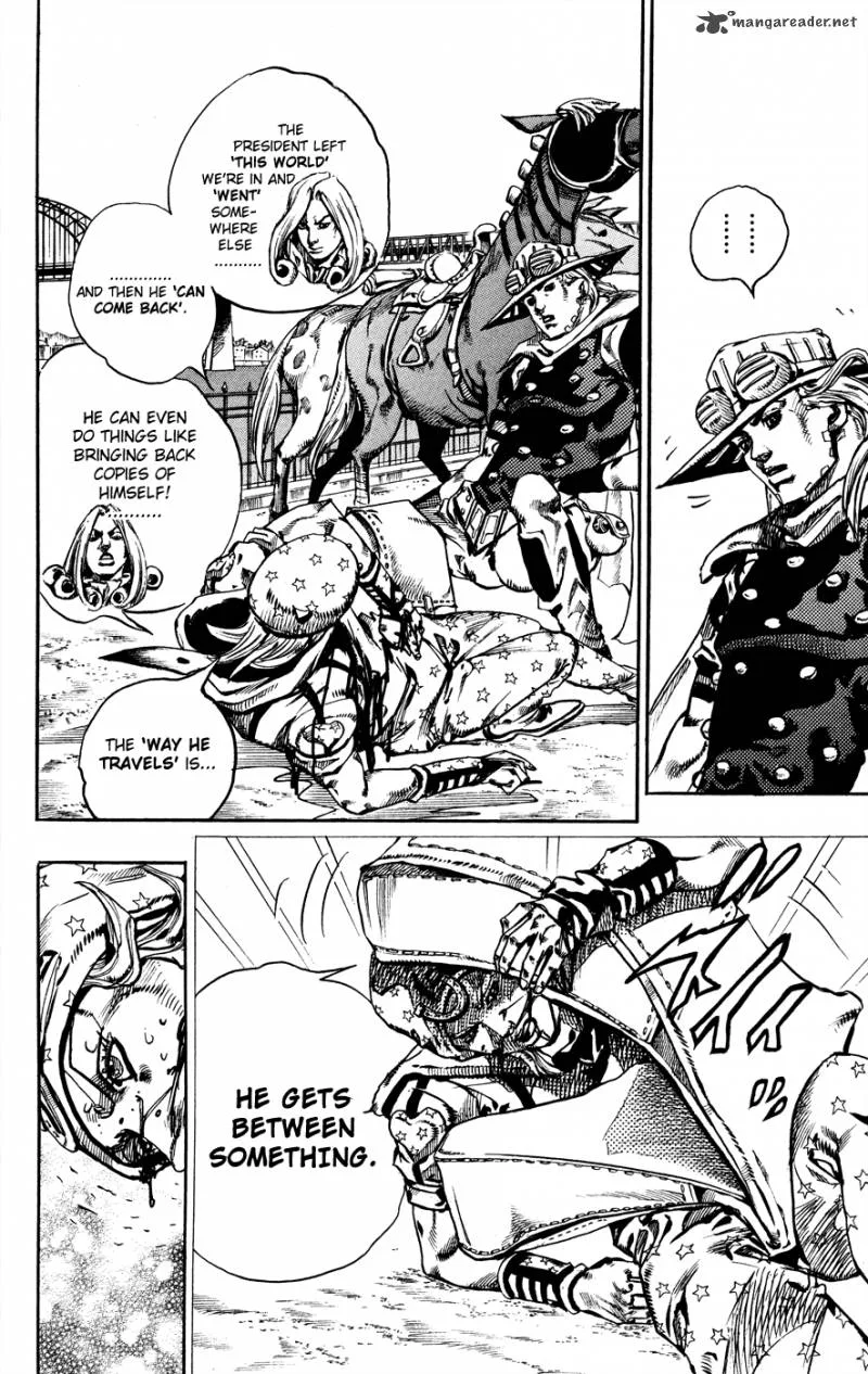 JoJos Bizarre Adventure - Steel Ball Run Chapter 72 page 8