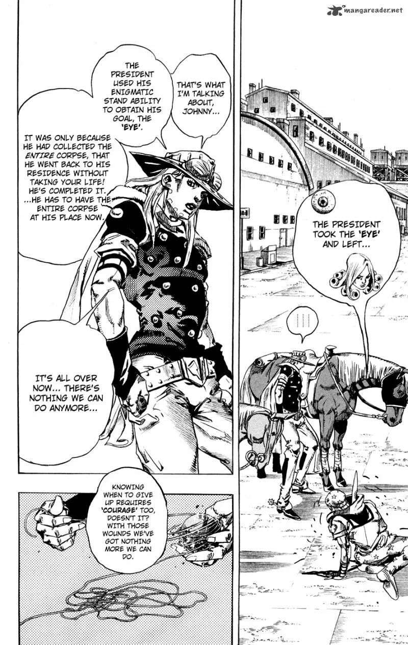 JoJos Bizarre Adventure - Steel Ball Run Chapter 72 page 12
