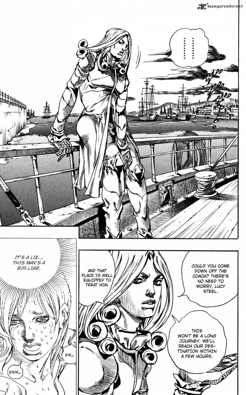 JoJos Bizarre Adventure - Steel Ball Run Chapter 73 page 9