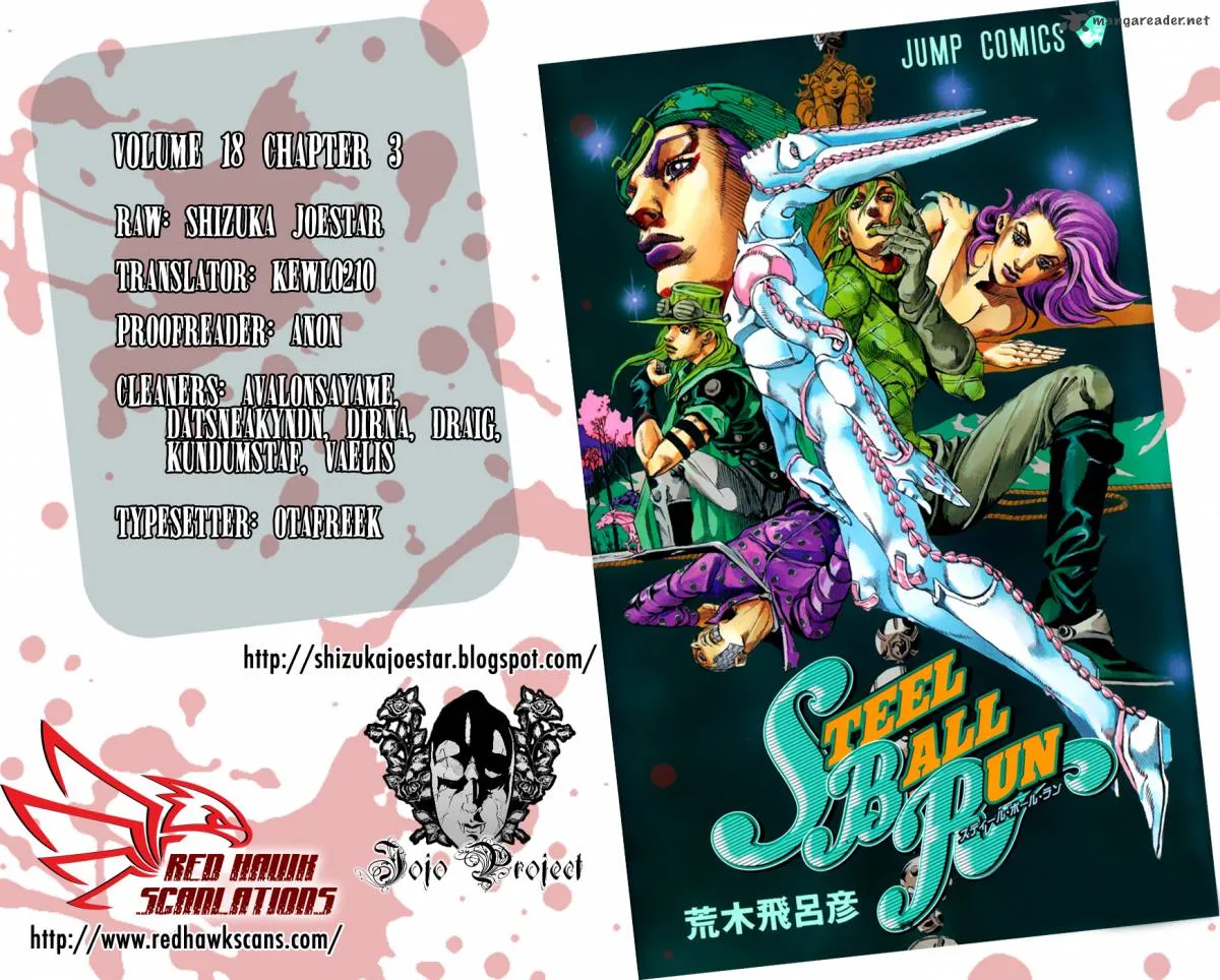 JoJos Bizarre Adventure - Steel Ball Run Chapter 73 page 1