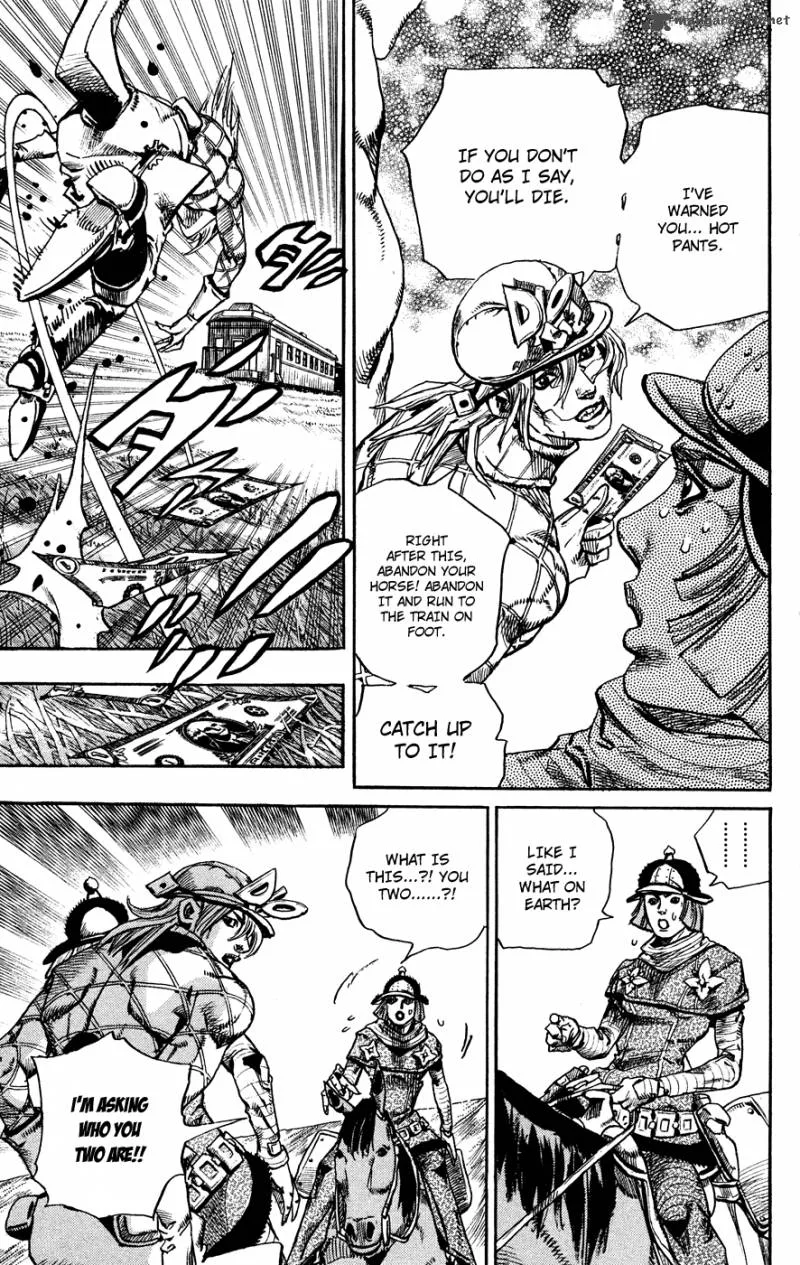 JoJos Bizarre Adventure - Steel Ball Run Chapter 74 page 28