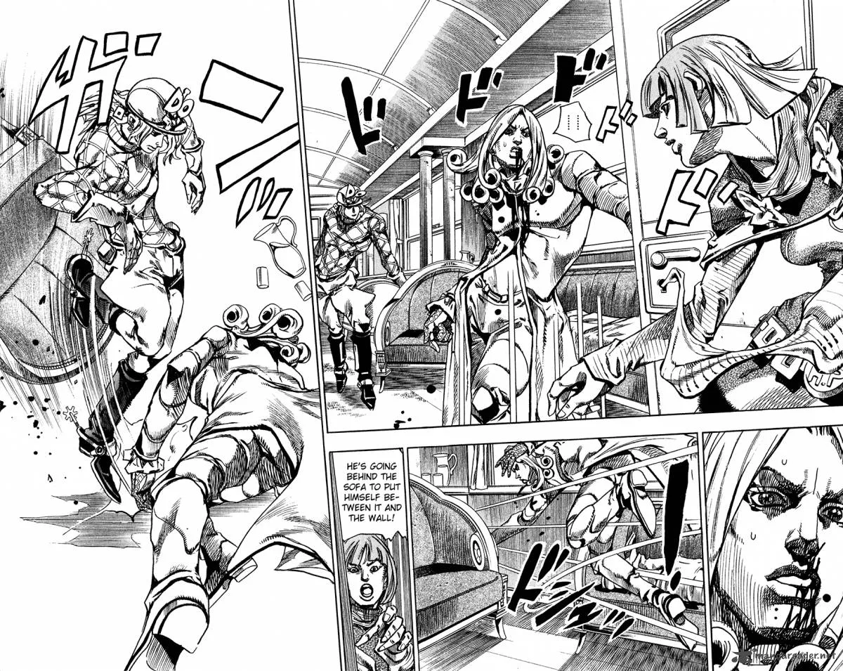JoJos Bizarre Adventure - Steel Ball Run Chapter 75 page 15