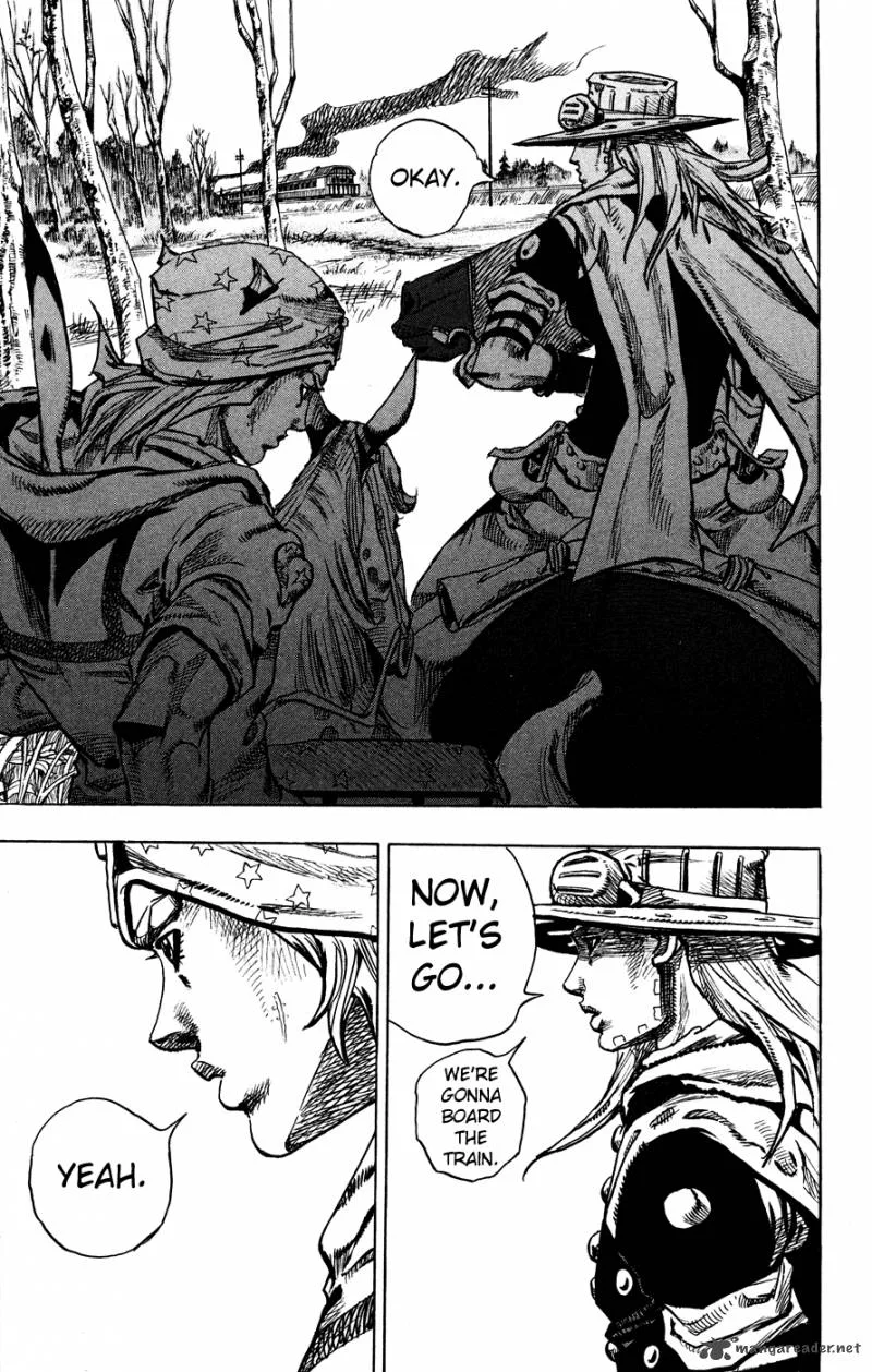 JoJos Bizarre Adventure - Steel Ball Run Chapter 76 page 17