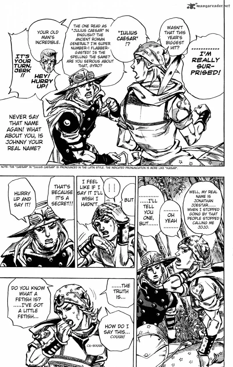 JoJos Bizarre Adventure - Steel Ball Run Chapter 76 page 15