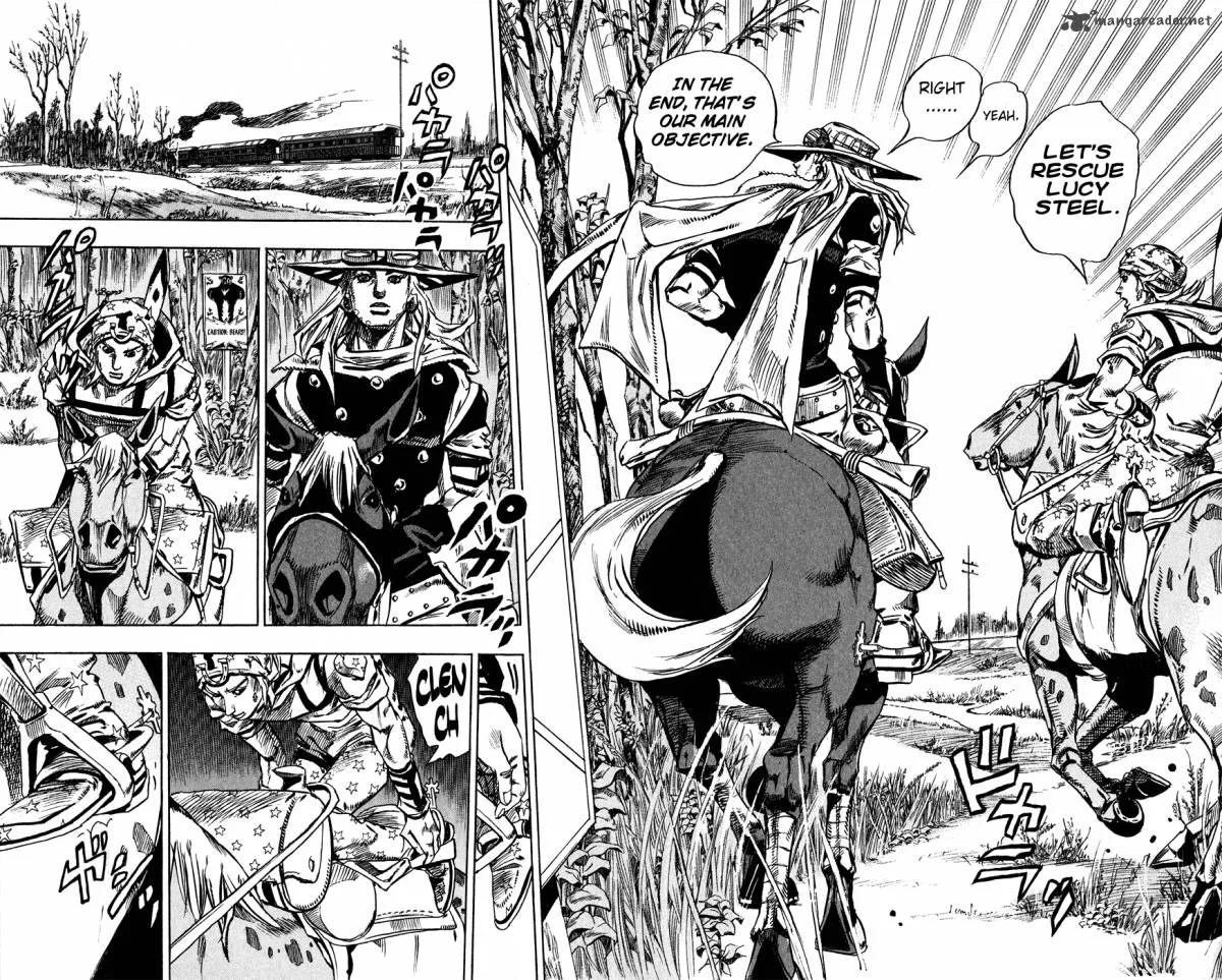 JoJos Bizarre Adventure - Steel Ball Run Chapter 76 page 18