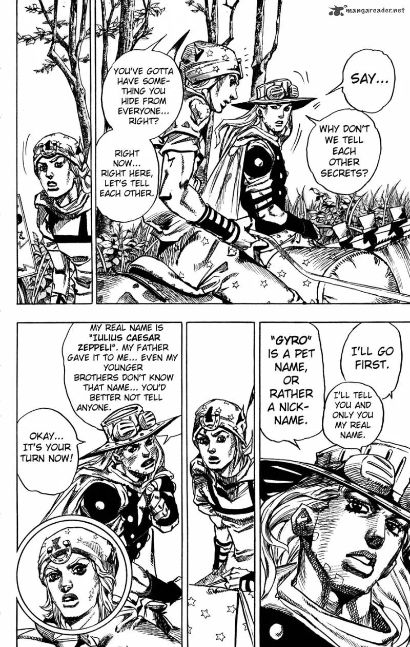JoJos Bizarre Adventure - Steel Ball Run Chapter 76 page 14