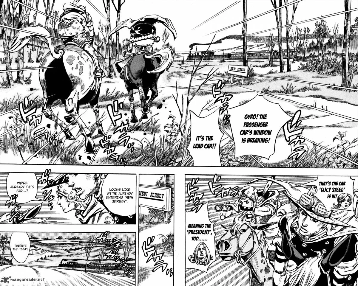 JoJos Bizarre Adventure - Steel Ball Run Chapter 77 page 13