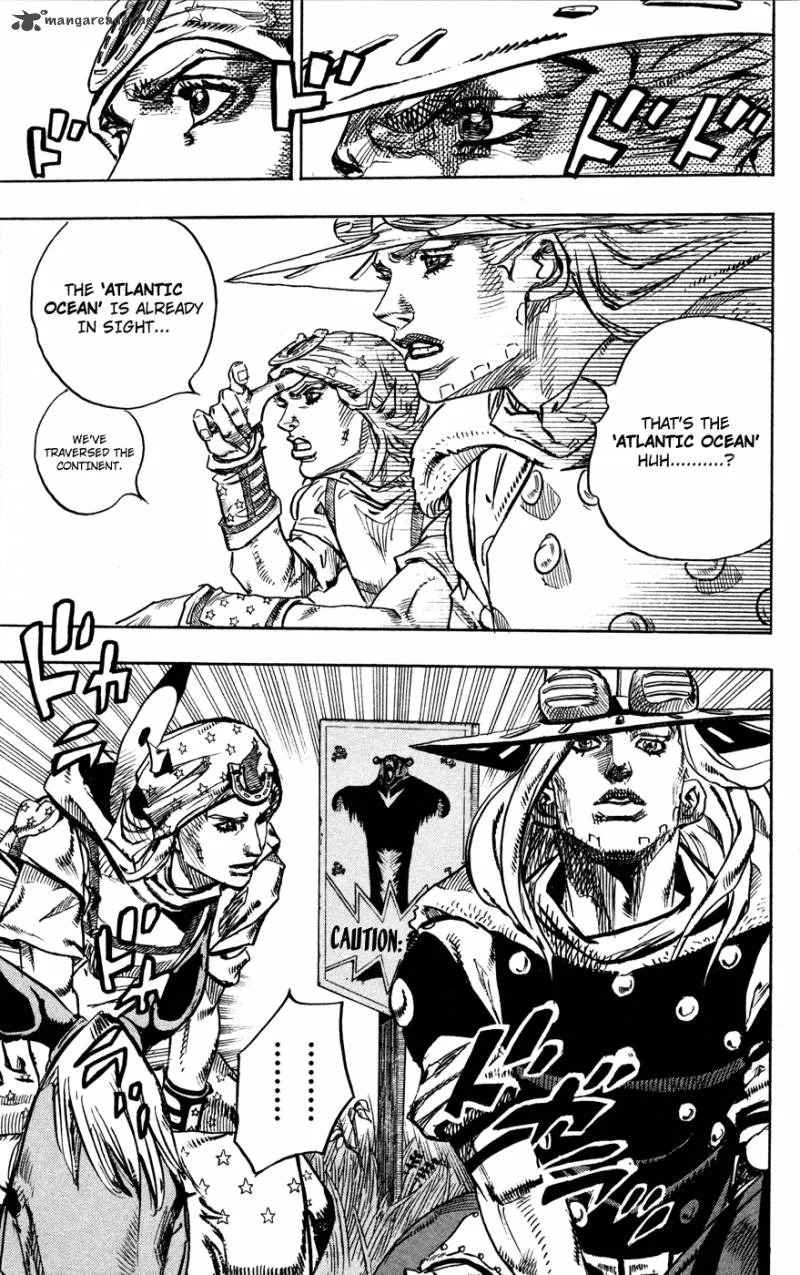 JoJos Bizarre Adventure - Steel Ball Run Chapter 77 page 15