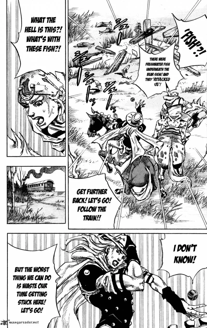 JoJos Bizarre Adventure - Steel Ball Run Chapter 77 page 27