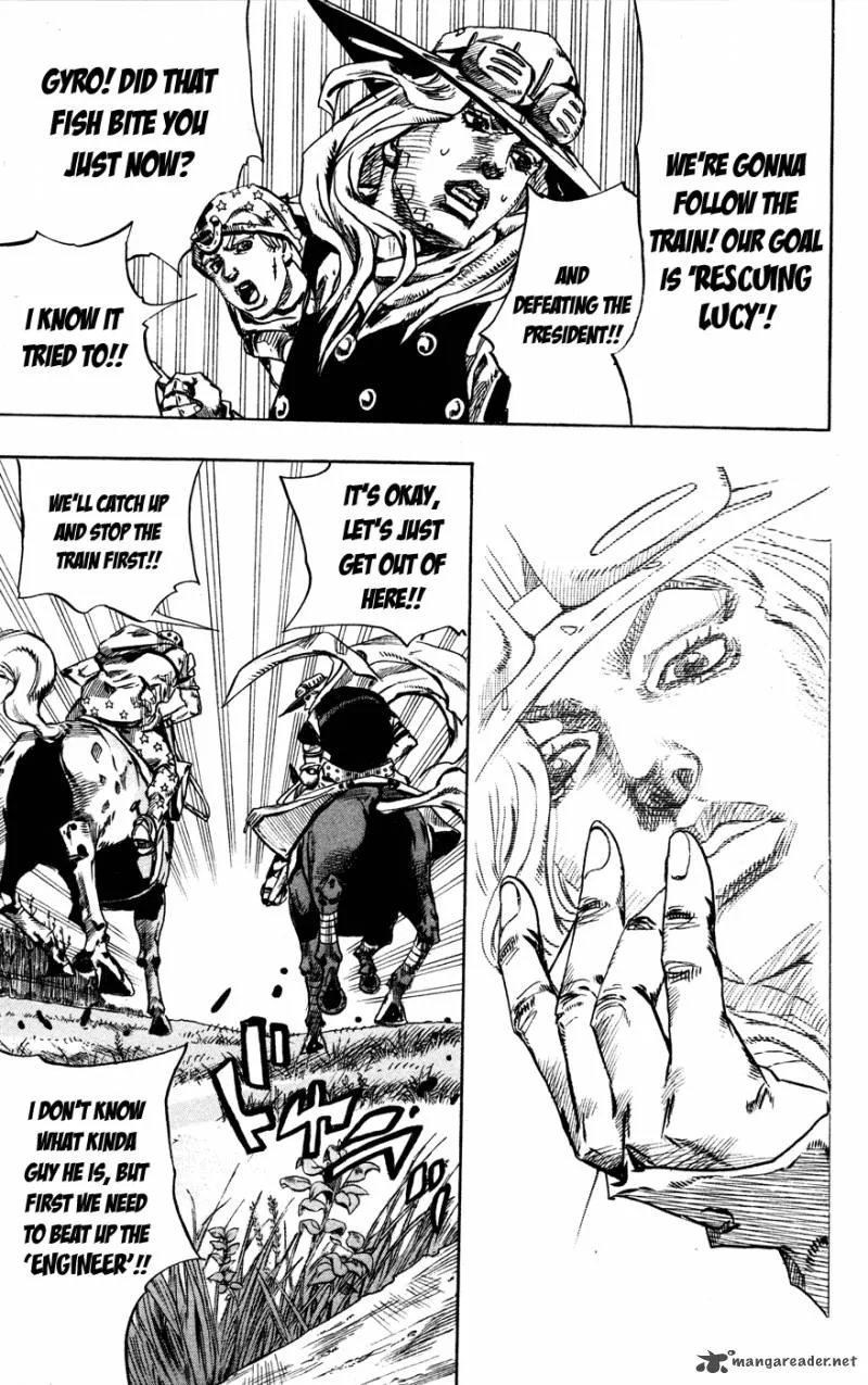JoJos Bizarre Adventure - Steel Ball Run Chapter 77 page 28