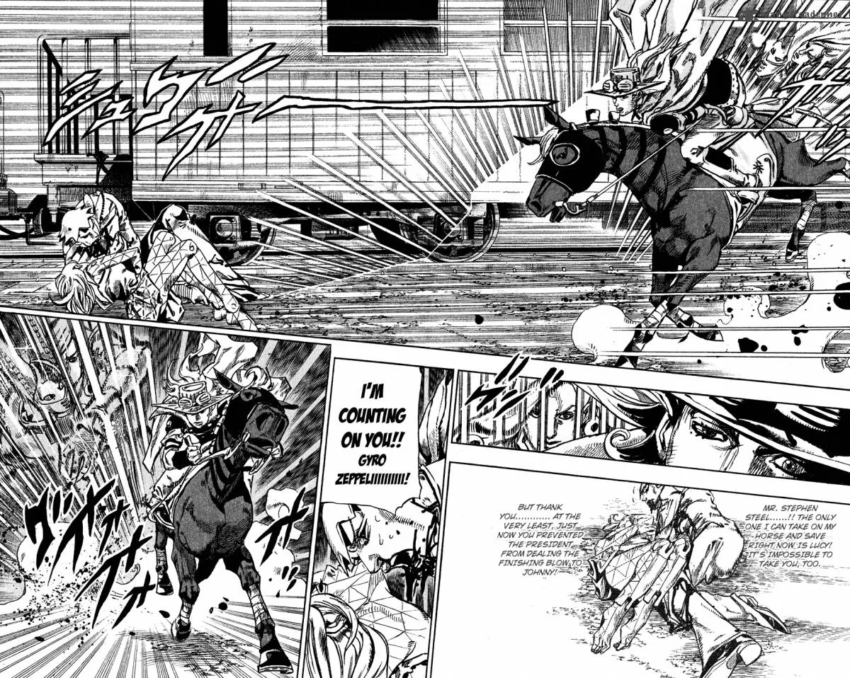 JoJos Bizarre Adventure - Steel Ball Run Chapter 81 page 22