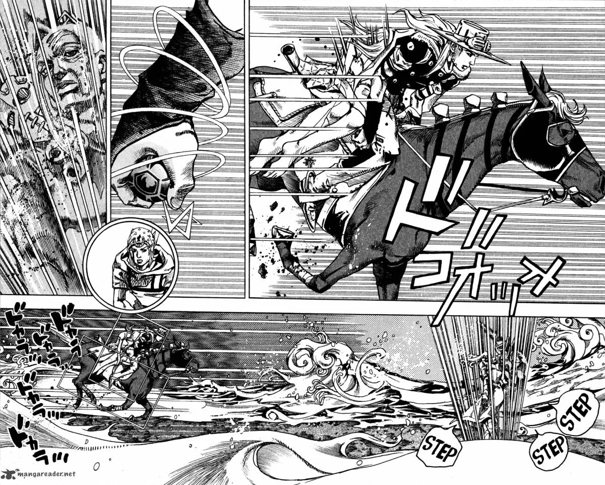 JoJos Bizarre Adventure - Steel Ball Run Chapter 84 page 9