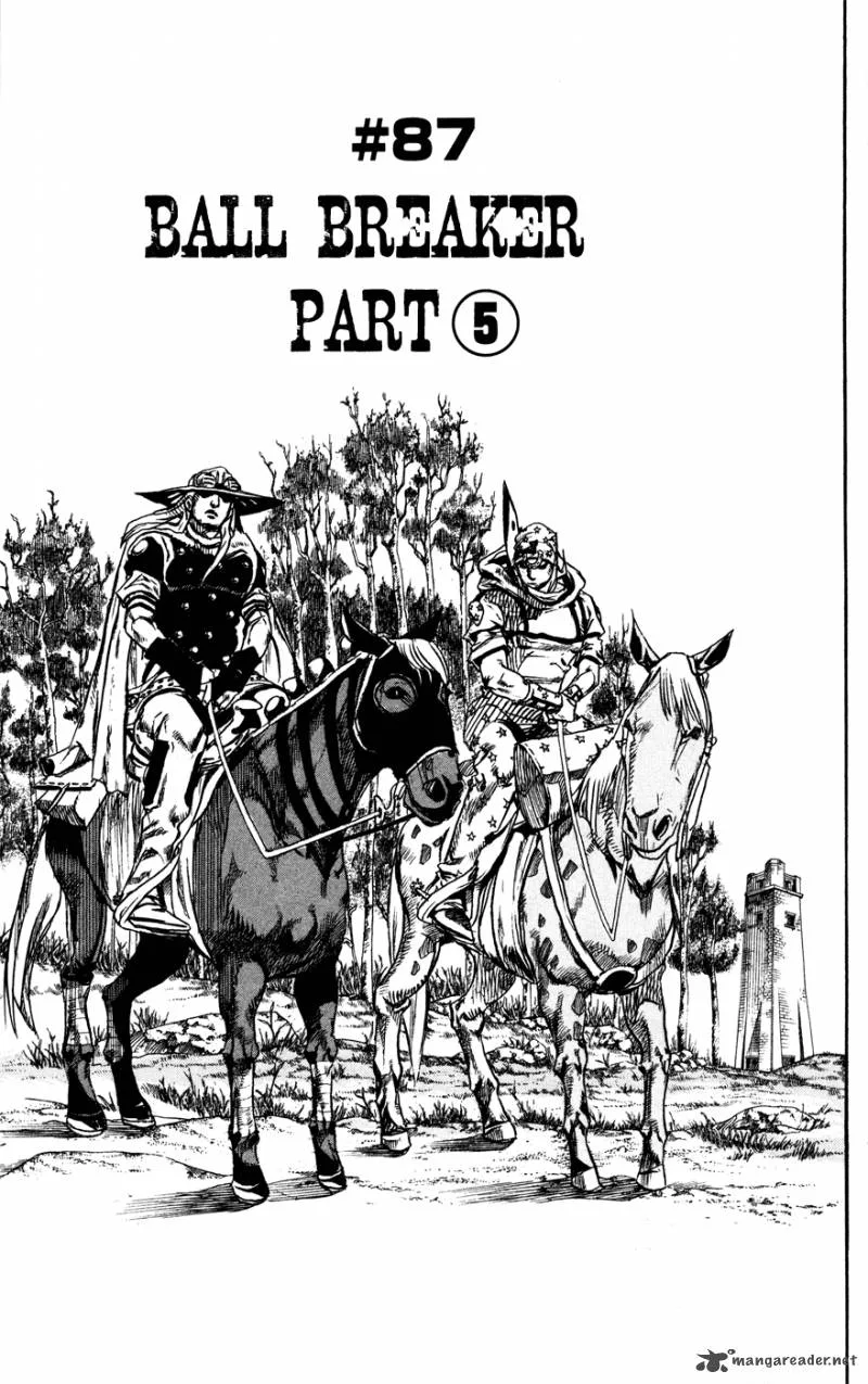 JoJos Bizarre Adventure - Steel Ball Run Chapter 87 page 1