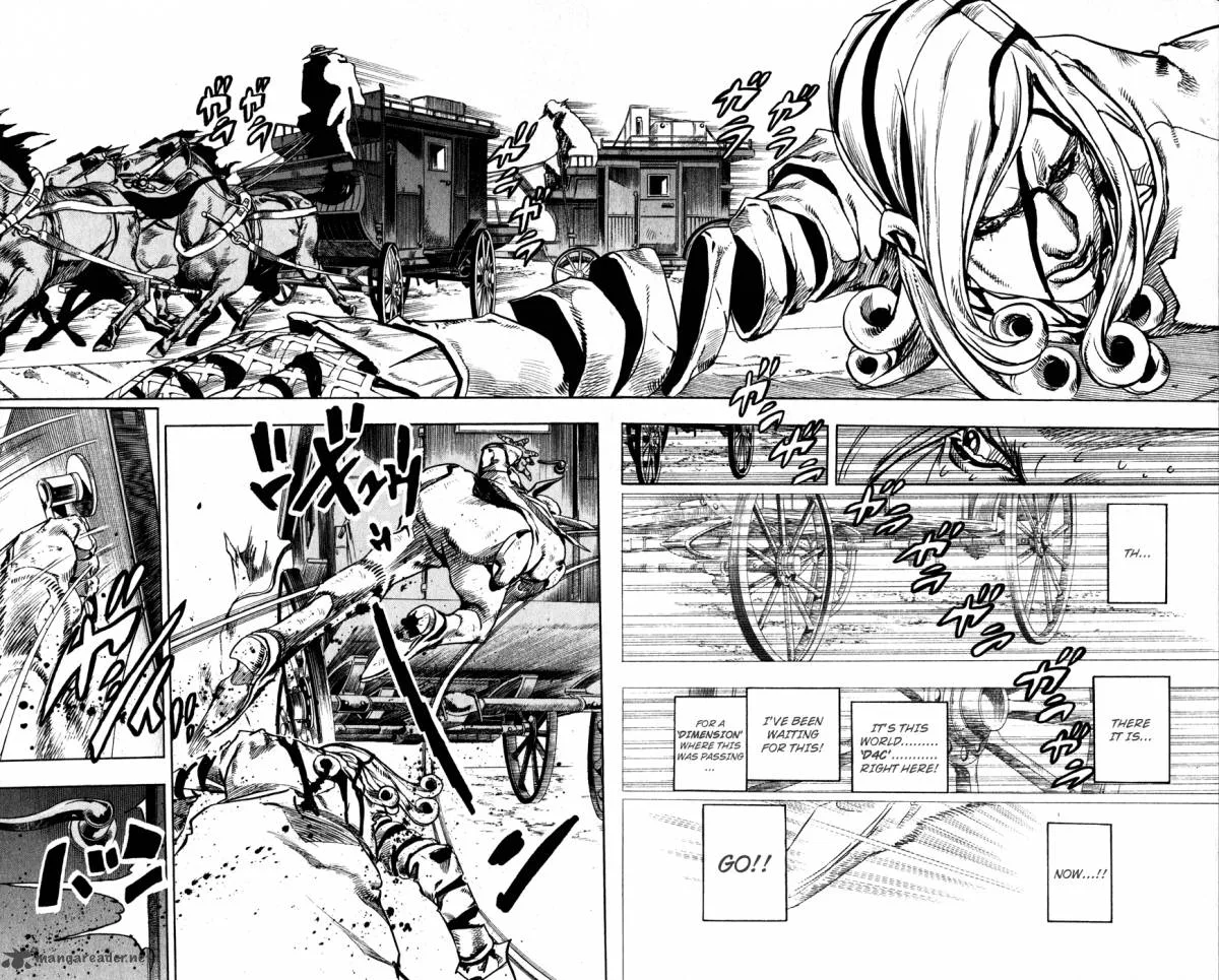 JoJos Bizarre Adventure - Steel Ball Run Chapter 87 page 13