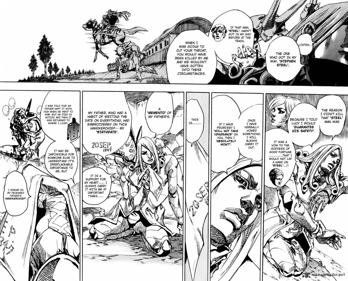JoJos Bizarre Adventure - Steel Ball Run Chapter 88 page 23