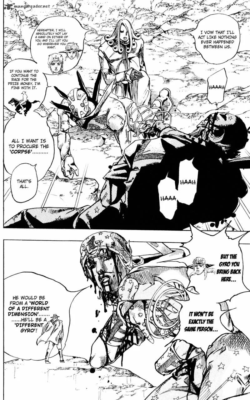 JoJos Bizarre Adventure - Steel Ball Run Chapter 88 page 10