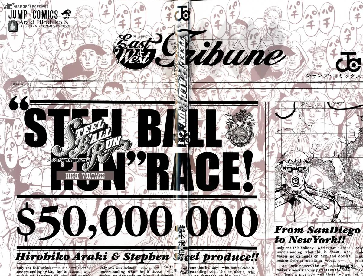 JoJos Bizarre Adventure - Steel Ball Run Chapter 89 page 2