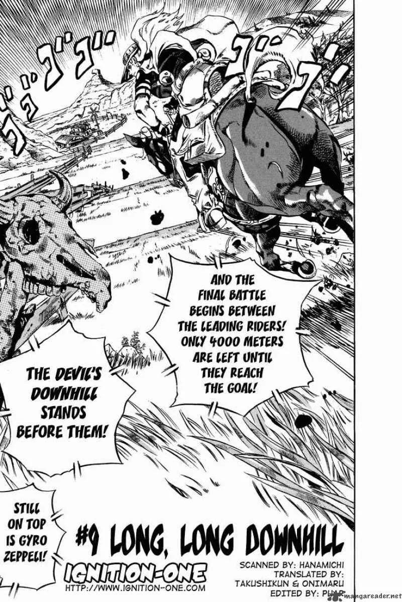 JoJos Bizarre Adventure - Steel Ball Run Chapter 9 page 1
