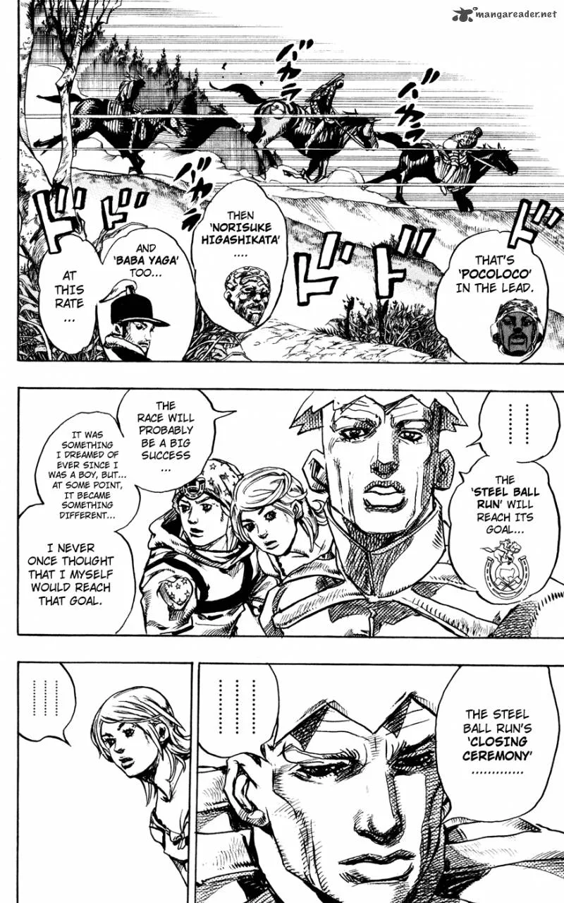 JoJos Bizarre Adventure - Steel Ball Run Chapter 90 page 9