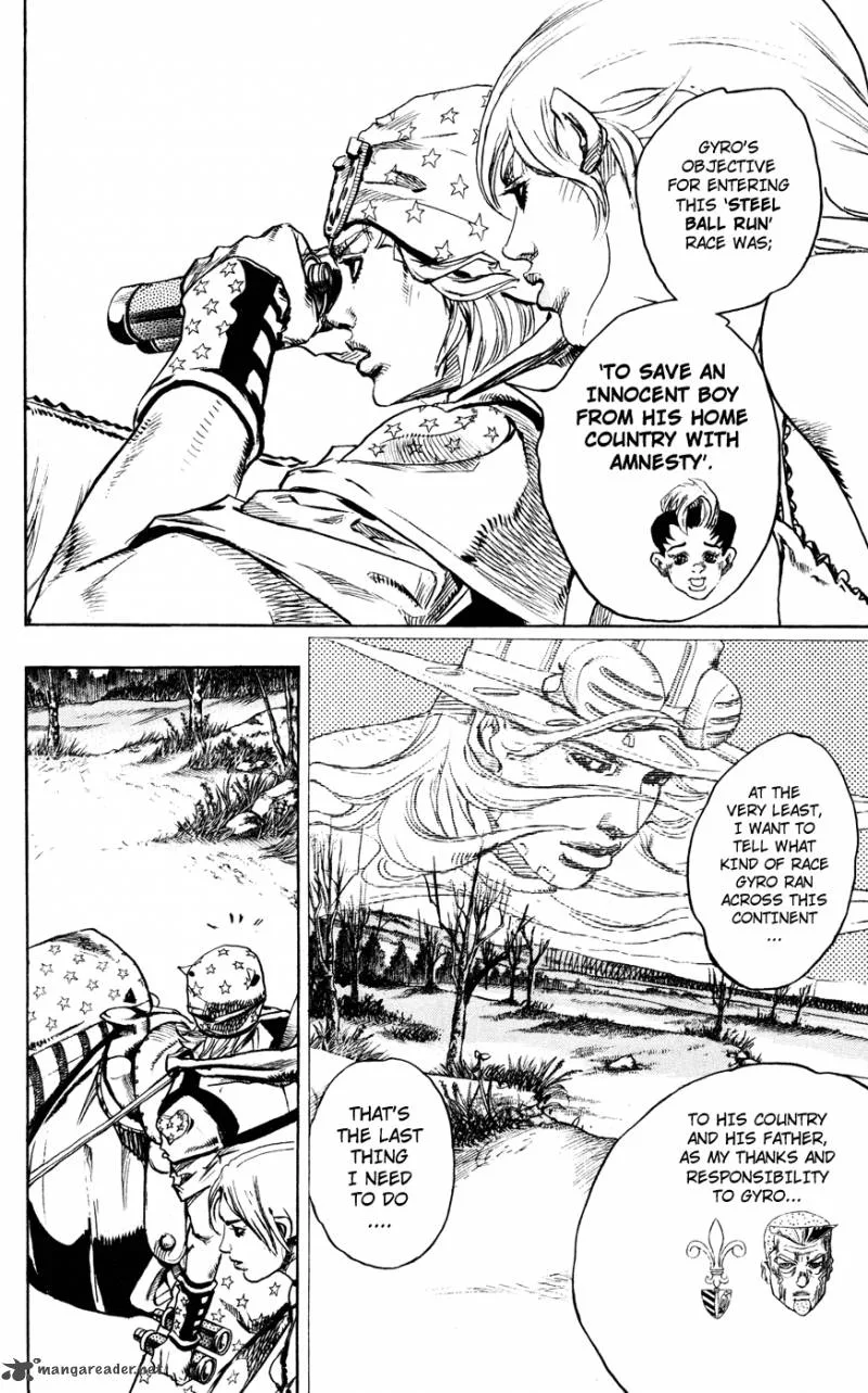 JoJos Bizarre Adventure - Steel Ball Run Chapter 90 page 11