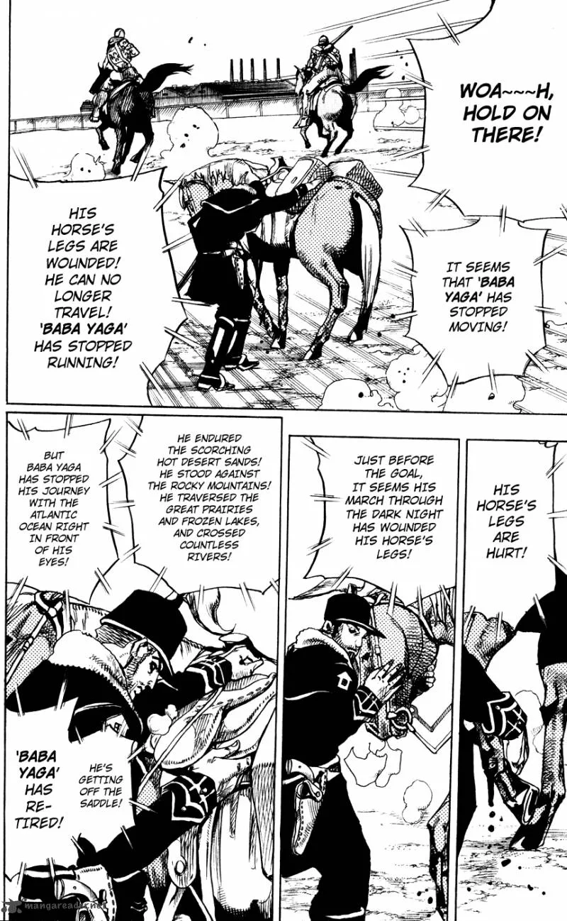 JoJos Bizarre Adventure - Steel Ball Run Chapter 90 page 24