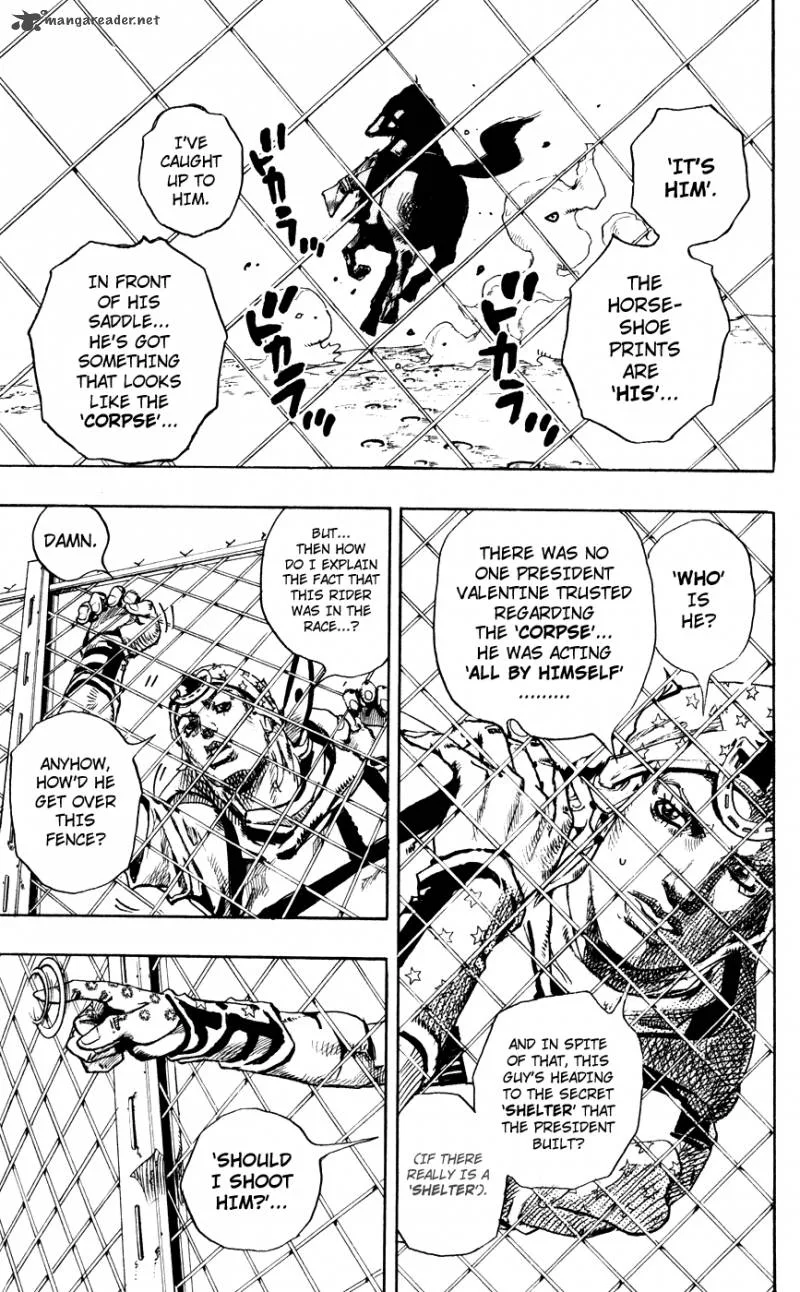 JoJos Bizarre Adventure - Steel Ball Run Chapter 90 page 29