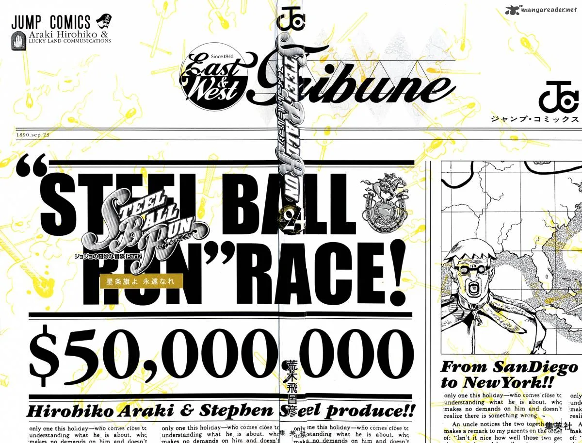 JoJos Bizarre Adventure - Steel Ball Run Chapter 92 page 3