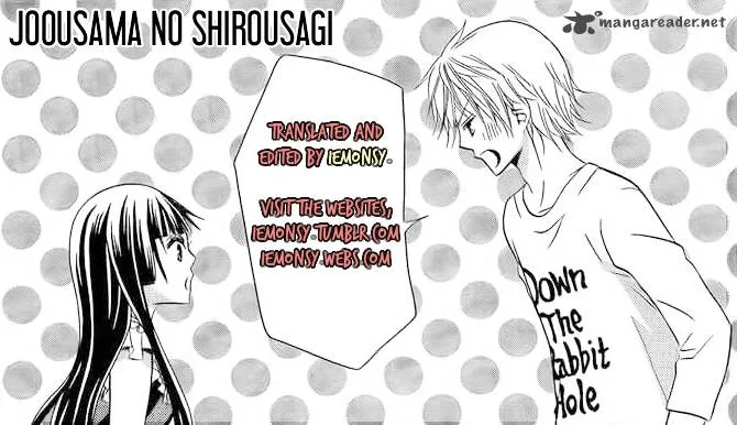 Joousama no Shirousagi Chapter 2 page 1