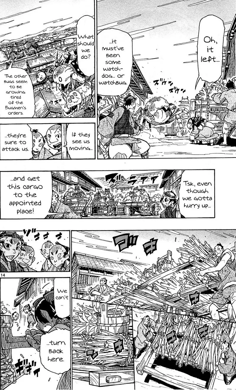Joujuu Senjin!! Mushibugyo Chapter 101 page 14