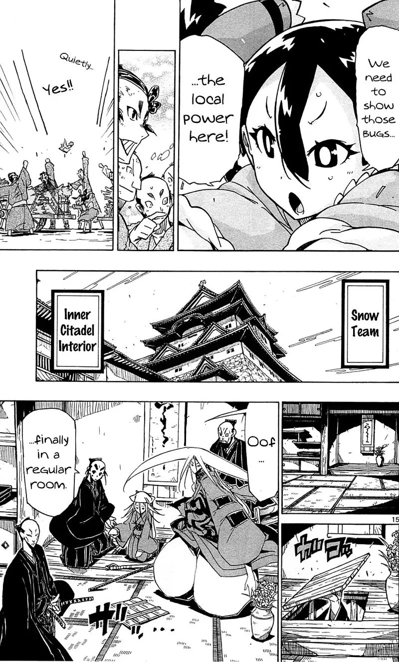 Joujuu Senjin!! Mushibugyo Chapter 101 page 15