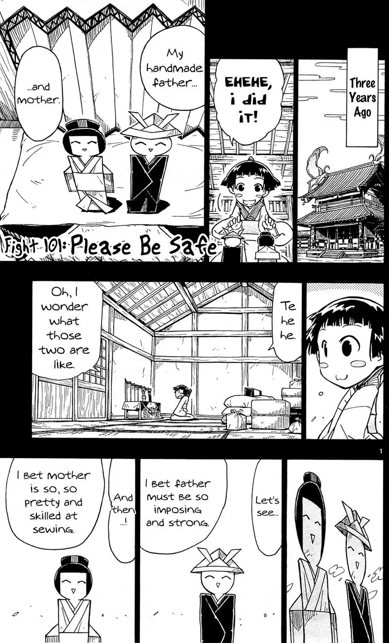 Joujuu Senjin!! Mushibugyo Chapter 101 page 1